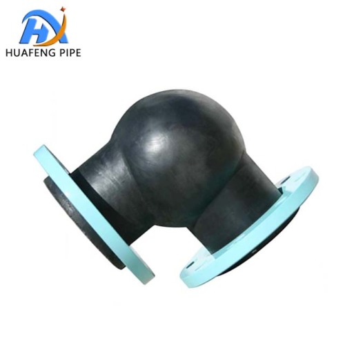 90 フレキシブルゴムエルボ直角伸縮継手