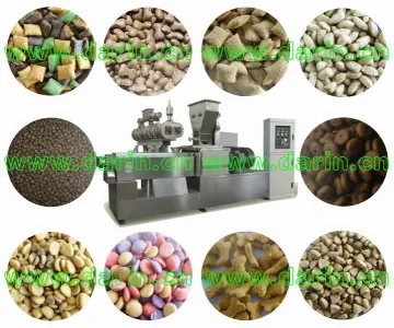 2015 Best Selling Dog Food Pet Animal Food Extruder Production Machine