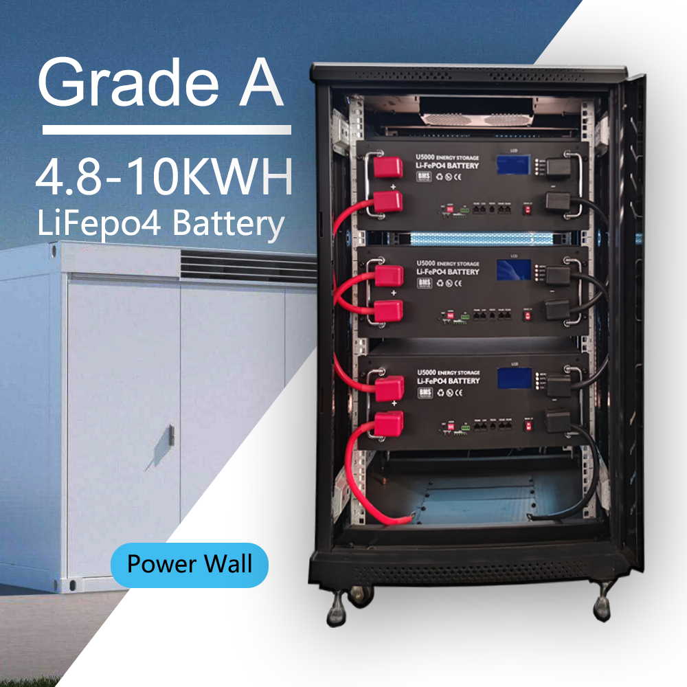 TTN 51.2V 4.8kWh LiFePO4 太阳能和家用备用电池