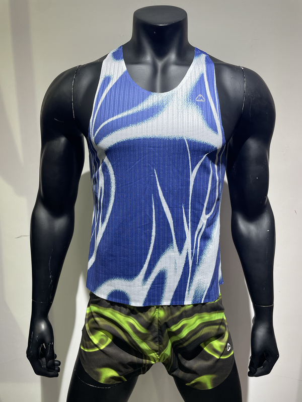 Heat Transfer Printing Running Vest Quick Dry Sports Vest Training Vest