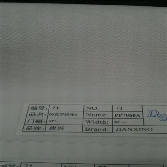 PP Spundbonded Nonwoven Fabric for handbag bed covering