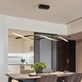 Minimalist Led Modern Aluminum Pendant Lamp Light