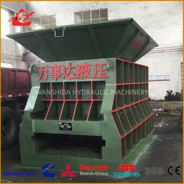 Cisalhamento de metal de contêineres portáteis para corte grande de sucata