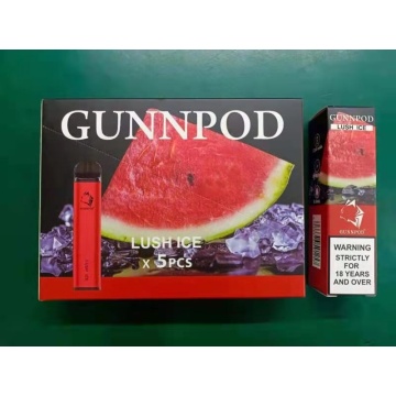 Ecigarette 2000 Puffs Ondesable Vape Gunnpod