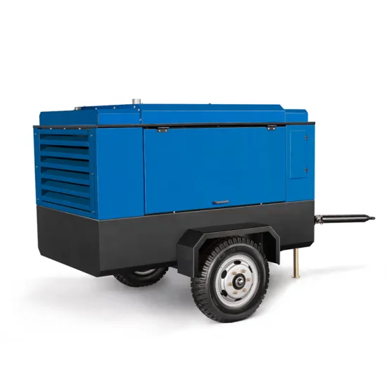 Diesel mobile air compressor mine quarry