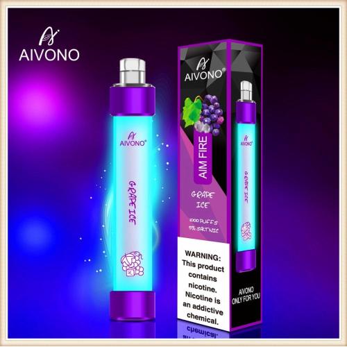 LED Vape Disposable Aivono AIM FIRE 1000 PUFFS