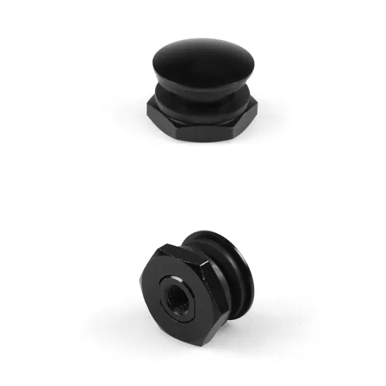 Aluminum Rear Glass Strut Hardware Complete Kit for Honda Civic (1992-1995) 3-Door Hatchback and CRV EG6