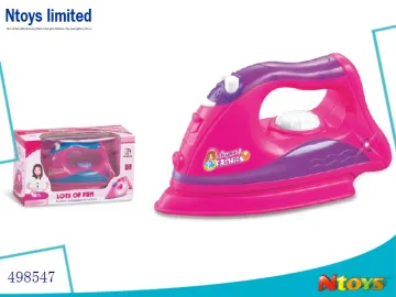 2014 COOL PLASTIC KIDS B/O IRON W/LIGHT & MUSIC.W/O 2*AA BATTERIES, 6520789