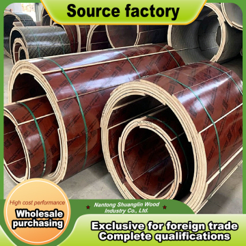wooden circular column formwork