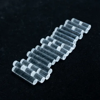 High Temperature Quartz Rods and Silica Single-Bore Glass Rods for Industrial Laboratories Sio2