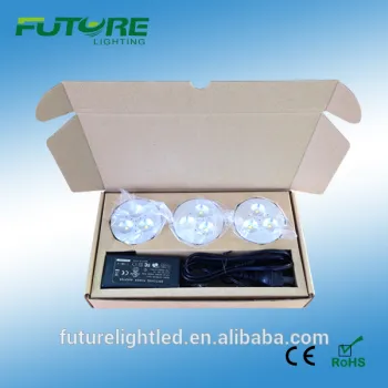 12V 3W Round led cabinet light led spot light for home