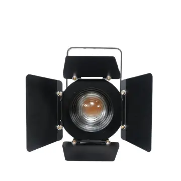 300W LED Zoom Theater Studio Light - DMX Stage Lighting RGBW Bicolor LED Fresnel Spotlight with Auto Zoom