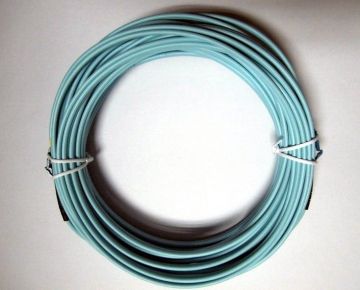 Din / D4 / Sma Optical Fiber Patch Cable Cord Jumper , 2.0mm Dx Om3 Ofnr Type