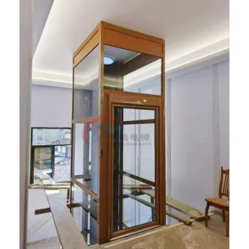 Hydraulic Home Elevator With Glass shaft