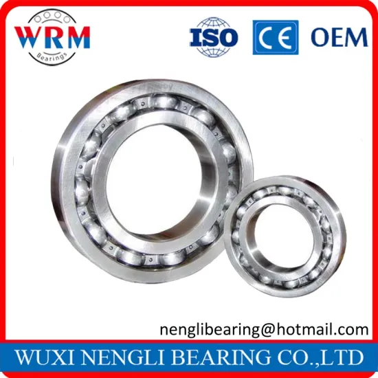 High precision single row 6315 stainless steel ball bearings