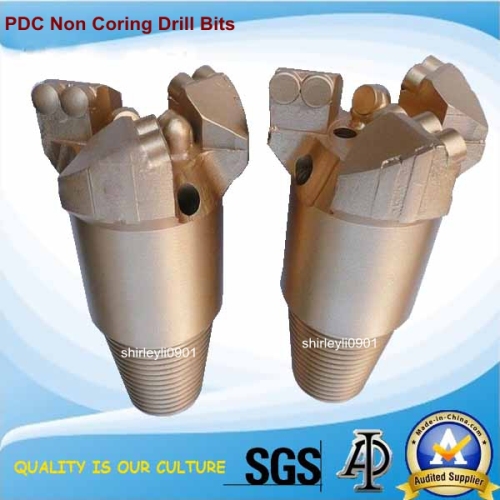 3 Blades PDC Non Coring Drill Bits