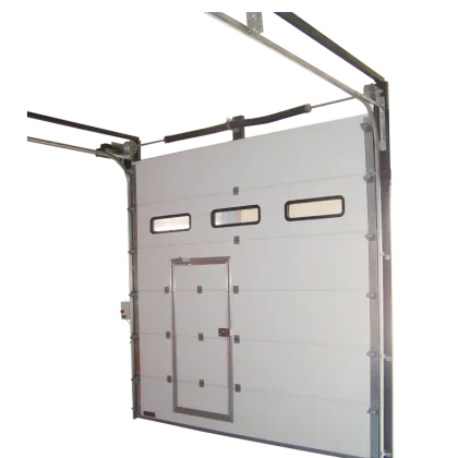 Industrial lift door for workshop