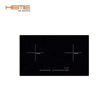 2 Burner Built-in Induction Hob with CB Certificate - Manufacturer of Ceramic Glass Electric Stove