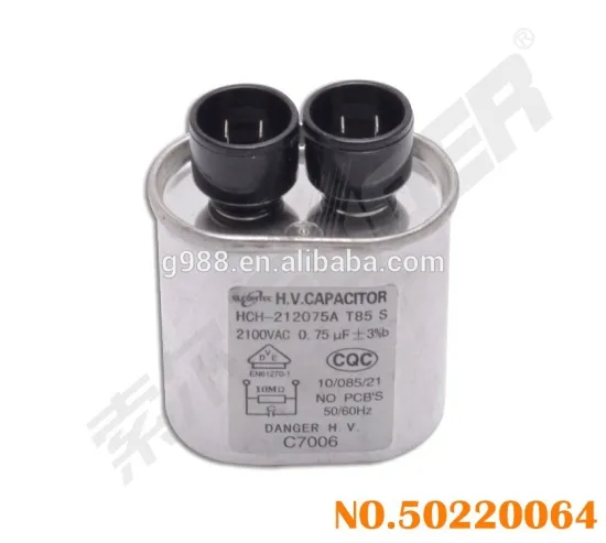 Microwave Oven Parts Superb Quality 0.75 UF Capacitor for Microwave Oven