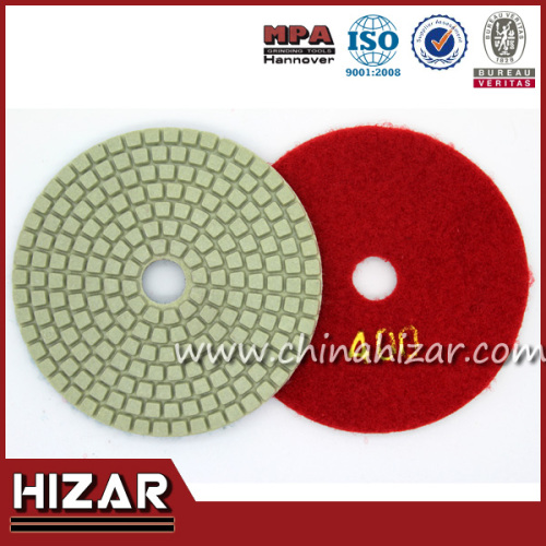 diamond wet polishing 4 inch angle grinder polishing pads for granite