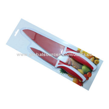 Chef knife with soft handle