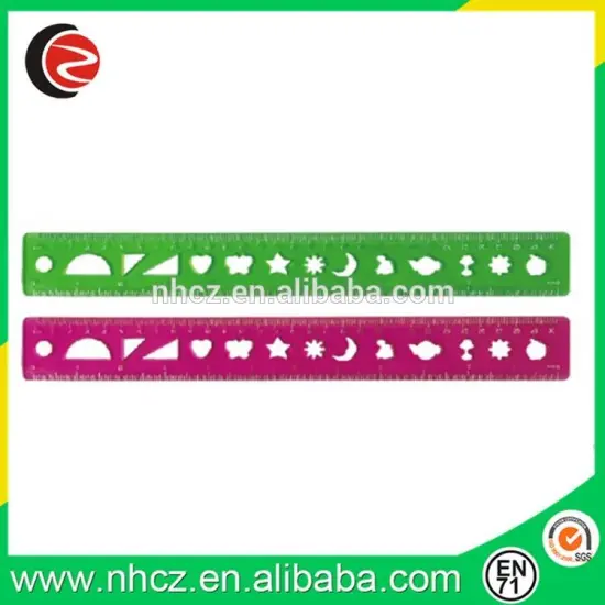 school 30CM model PS ruler