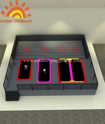 Children's Large Safety Airbag Trampoline Park