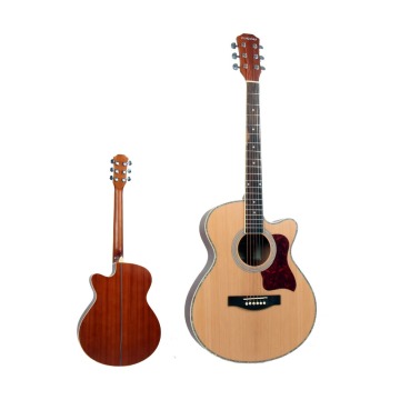 Y40Y11 40'' Panel Spruce Sapele Matte Rosewood Handmade Acoustic Guitar musical instrument