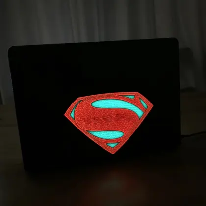 Custom Glowing Laptop Skins & Stickers for 13" and 15" Laptops