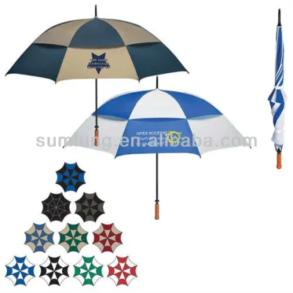 68in Arc Vented, Windproof Umbrella