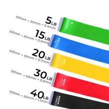 Bandas de resistência ao exercício de resistência ao látex de preço de fábrica