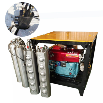 Portable Electric and Hydraulic Rock Splitting Machine