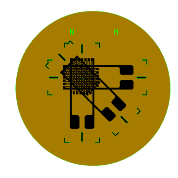 CB Metal Foil Triaxial Strain Gauge