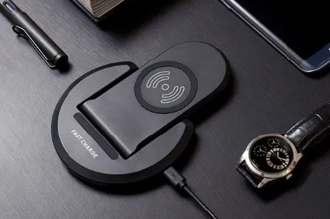 2 In 1 Foldable QI Fast Wireless Charger