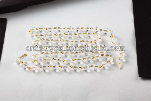 wholesale handmade chandelier crystal bead chain