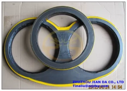 DN165/180 schwing concrete pump truck cutting ring