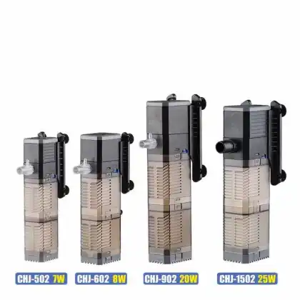 Professional Aquarium Filtration Pumps: SUNSUN CHJ-502, CHJ-602, CHJ-902, and CHJ-1502