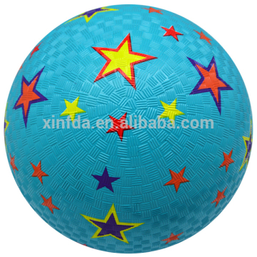 New design high quality outdoor bouncing soft sport balls rubber playground ball