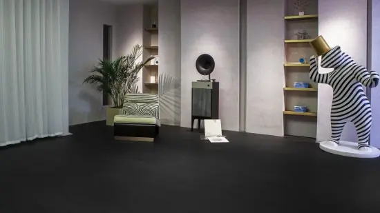 Solid flooring Oak Household bedroom black stain resistant