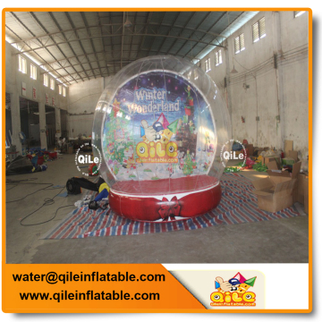 5 m Christmas inflatable snow globe