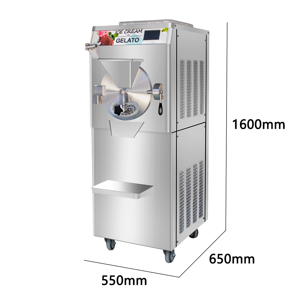 Commercial Snack Food Italian Gelato Machine Hard Batch Freezer Serve  Frozen Yogurt Ice Cream Maker - China Ice Cream Machine, Gelato Machine  with Pasteurizer