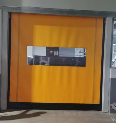 High-Speed Rapid Roller Shutter Door with Clear View