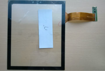 17 inch Cpacitive touch panel with USB port support 10 points touch