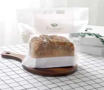 Hot Sale toast bread paper bag customized kraft paper bag bread toast bag
