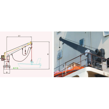 SOLO BRAZO GIRATORIO SALVACIÓN BARCO DESCENDENTE UNIDAD
