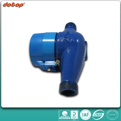 Copper material digital water flow meter