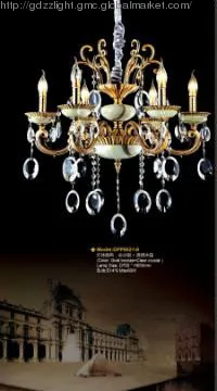 Iron decorative chandelier lighting