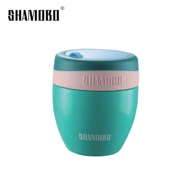 Color Block Insulated Lunch Pot