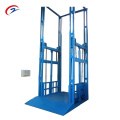 Warehouse Double Guide Rail Cargo Lift