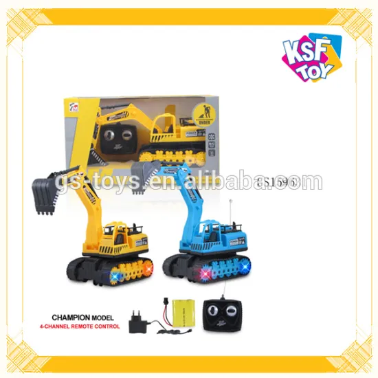 Powerful Plastic 4CH RC Truck Toy For Kids